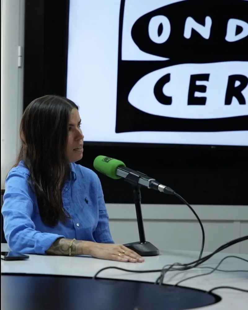 Miriam Lao entrevistada en Onda Cero